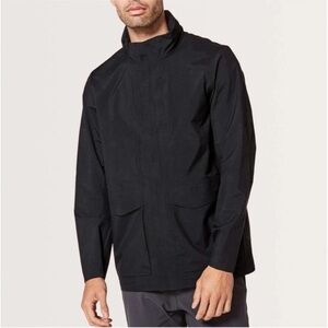 lululemon athletica Men's Storm Field Charcoal Rain Jacket